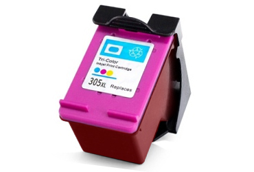 Obrazek HP 305 XL 3YM63AE kompatibilní inkoustová kazeta, barva náplně tříbarevná, výtěžnost cartridge 600 stran