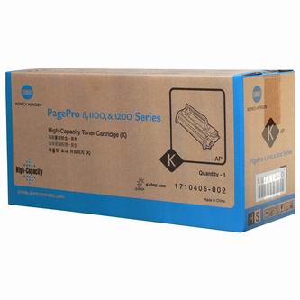 Obrazek Konica 4152603 originální tonerová kazeta, barva náplně černá, výtěžnost cartridge 6000 stran