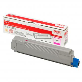 Obrazek Oki C8600 43487710 originální tonerová kazeta, barva náplně purpurová, výtěžnost cartridge 6000 stran