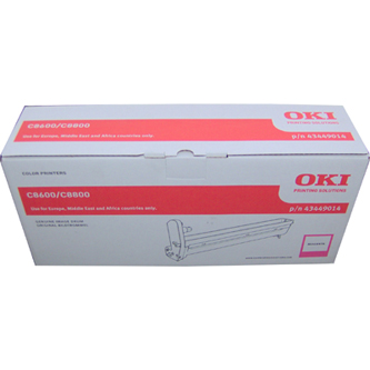 Obrazek Oki C8600 43449014 válcová jednotka, barva náplně purpurová, výtěžnost cartridge 20000 stran