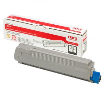 Obrazek Oki C8600 43487712 originální tonerová kazeta, barva náplně černá, výtěžnost cartridge 6000 stran