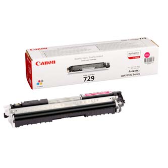 Obrazek Canon 729 (CRG-729) 4368B002 originální tonerová kazeta, barva náplně purpurová, výtěžnost cartridge 1000 stran