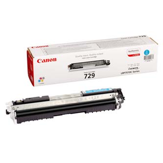 Obrazek Canon 729 (CRG-729) 4369B002 originální tonerová kazeta, barva náplně azurová, výtěžnost cartridge 1000 stran