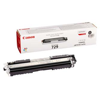 Obrazek Canon 729 (CRG-729) 4370B002 originální tonerová kazeta, barva náplně černá, výtěžnost cartridge 1200 stran