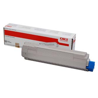 Obrazek Oki MC851 44059167 originální tonerová kazeta, barva náplně azurová, výtěžnost cartridge 7300 stran