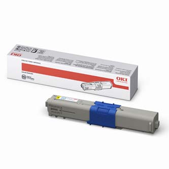 Obrazek Oki C310 44469704 originální tonerová kazeta, barva náplně žlutá, výtěžnost cartridge 2000 stran