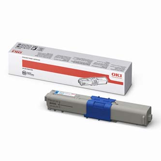 Obrazek Oki C310 44469706 originální tonerová kazeta, barva náplně azurová, výtěžnost cartridge 2000 stran