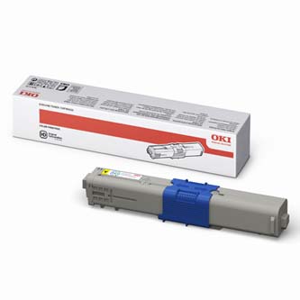 Obrazek Oki C510 44469722 originální tonerová kazeta, barva náplně žlutá, výtěžnost cartridge 5000 stran