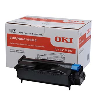 Obrazek Oki B401 44574307 válcová jednotka, barva náplně válcová jednotka, výtěžnost cartridge 25000 stran