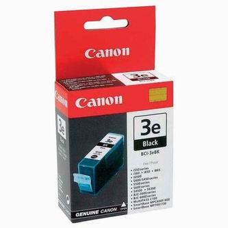 Obrazek Canon 3E 4479A002 originální inkoustová kazeta, barva náplně černá, výtěžnost cartridge 500 stran