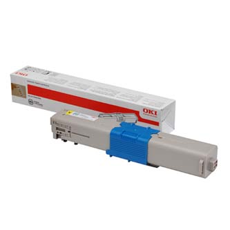 Obrazek Oki C301 44973533 originální tonerová kazeta, barva náplně žlutá, výtěžnost cartridge 1500 stran
