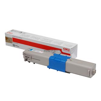 Obrazek Oki C301 44973535 originální tonerová kazeta, barva náplně azurová, výtěžnost cartridge 1500 stran