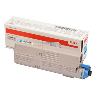 Obrazek Oki C532 46490403 originální tonerová kazeta, barva náplně azurová, výtěžnost cartridge 1500 stran