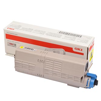 Obrazek Oki C532 46490605 originální tonerová kazeta, barva náplně žlutá, výtěžnost cartridge 6000 stran