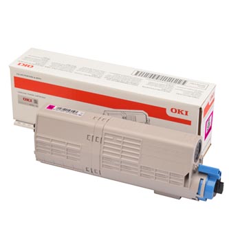 Obrazek Oki C532 46490606 originální tonerová kazeta, barva náplně purpurová, výtěžnost cartridge 6000 stran