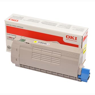 Obrazek Oki C712 46507613 originální tonerová kazeta, barva náplně žlutá, výtěžnost cartridge 11500 stran