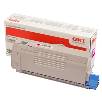 Obrazek Oki C712 46507614 originální tonerová kazeta, barva náplně purpurová, výtěžnost cartridge 11500 stran