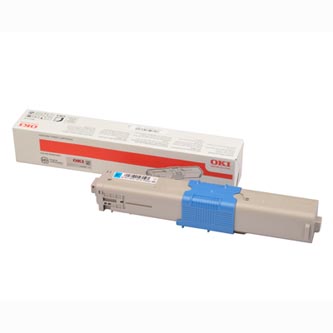 Obrazek Oki C332 46508711 originální tonerová kazeta, barva náplně azurová, výtěžnost cartridge 3000 stran