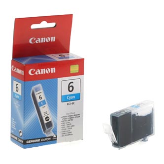 Obrazek Canon 6 4706A017 originální inkoustová kazeta blistr, barva náplně azurová