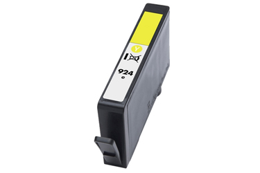 Obrazek HP 924 4K0U5NE kompatibilní inkoustová kazeta, barva náplně žlutá, výtěžnost cartridge 800 stran