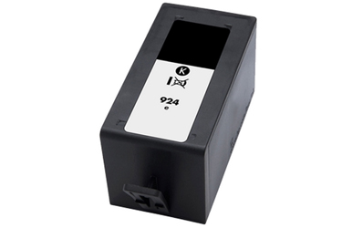Obrazek HP 924E 4K0V0NE kompatibilní inkoustová kazeta, barva náplně černá, výtěžnost cartridge 1000 stran