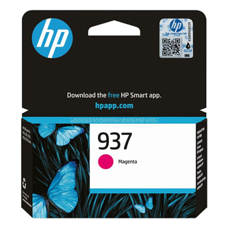 Obrazek HP 937 4S6W3NE#CE1 originální inkoustová kazeta, barva náplně purpurová, výtěžnost cartridge 800 stran