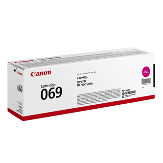 Obrazek Canon 069 5092C002 originální tonerová kazeta, barva náplně purpurová, výtěžnost cartridge 1900 stran