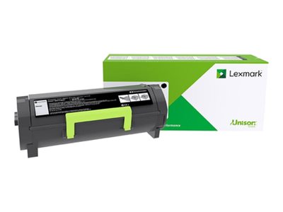 Obrazek Lexmark 502E 50F200E originální tonerová kazeta, barva náplně černá, výtěžnost cartridge 1500 stran