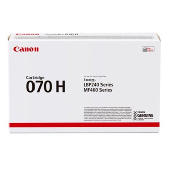 Obrazek Canon 070H 5640C002 originální tonerová kazeta, barva náplně černá, výtěžnost cartridge 10200 stran