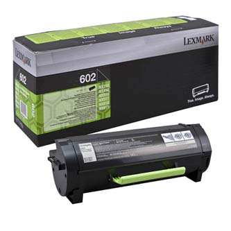 Obrazek Lexmark 602 60F2000 originální tonerová kazeta, barva náplně černá, výtěžnost cartridge 2500 stran
