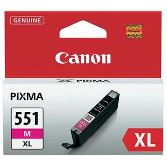 Obrazek Canon 551 XL 6445B001 originální inkoustová kazeta, barva náplně purpurová