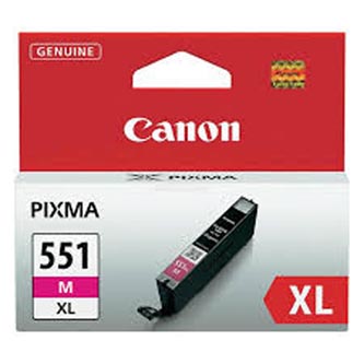 Canon CLI-551M XL 6445B004 originální cartridge, toner, náplň, barva blistr