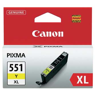Obrazek Canon 551 XL 6446B001 originální inkoustová kazeta, barva náplně žlutá