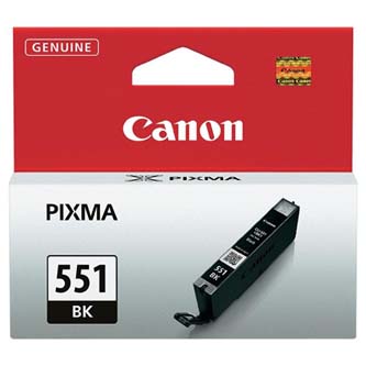 Obrazek Canon 551 6508B001 originální inkoustová kazeta, barva náplně černá