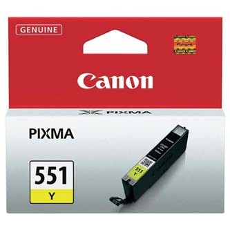 Obrazek Canon 551 6511B001 originální inkoustová kazeta, barva náplně žlutá