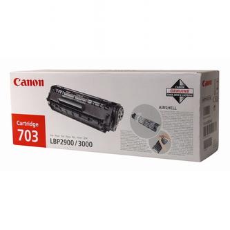 Obrazek Canon 703 (CRG-703) 7616A005 originální tonerová kazeta, barva náplně černá, výtěžnost cartridge 2500 stran