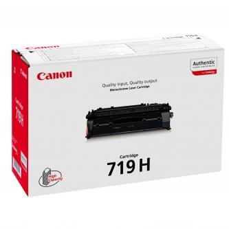 Obrazek Canon 719H (CRG-719H) 3480B002 originální tonerová kazeta, barva náplně černá, výtěžnost cartridge 6400 stran