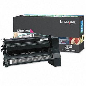Obrazek Lexmark C780A1MG originální tonerová kazeta, barva náplně purpurová, výtěžnost cartridge 6000 stran