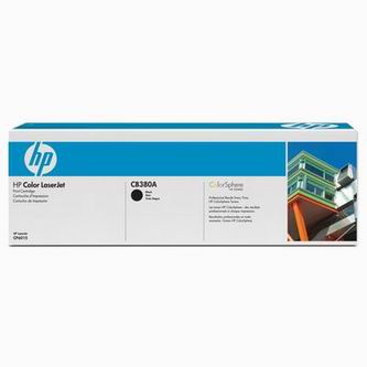 Obrazek HP CB380A originální tonerová kazeta, barva náplně černá, výtěžnost cartridge 16500 stran