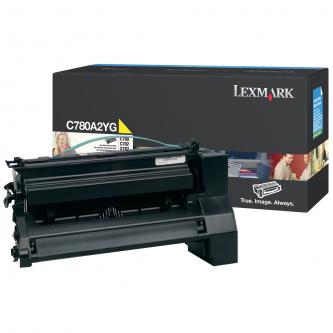 Obrazek Lexmark C780A2YG originální tonerová kazeta, barva náplně žlutá, výtěžnost cartridge 6000 stran