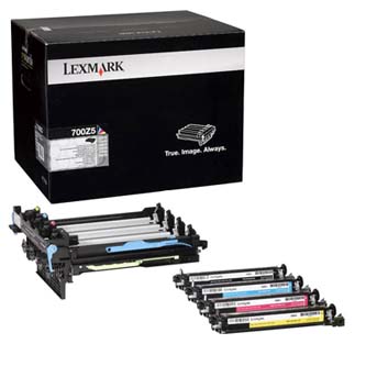 Obrazek Lexmark 70C0Z50 originální tonerová kazeta, barva náplně azurová/purpurová/žlutá/černá, výtěžnost cartridge 40000 stran