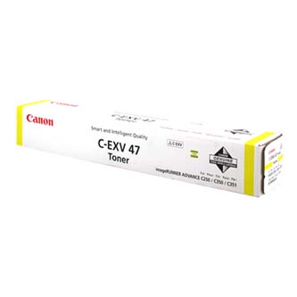 Obrazek Canon C-EXV 47 8519B002 originální tonerová kazeta, barva náplně žlutá, výtěžnost cartridge 21500 stran