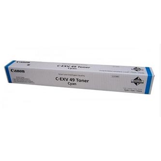 Obrazek Canon C-EXV 49 8525b002 originální tonerová kazeta, barva náplně azurová, výtěžnost cartridge 19000 stran
