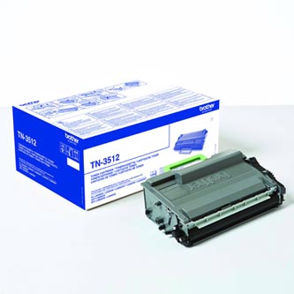Obrazek Brother TN3512 TN3512 originální tonerová kazeta, barva náplně černá, výtěžnost cartridge 12000 stran