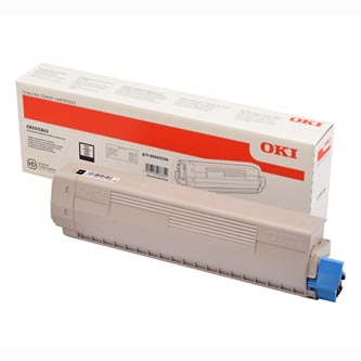 Obrazek Oki C833 46443104 originální tonerová kazeta, barva náplně černá, výtěžnost cartridge 10000 stran