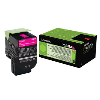 Obrazek Lexmark 70C2XM0 originální tonerová kazeta, barva náplně purpurová, výtěžnost cartridge 4000 stran