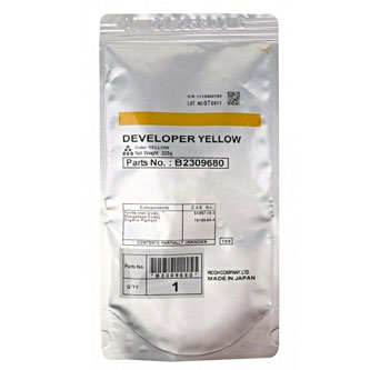 Obrazek Ricoh D0899680 originální developer, barva náplně žlutá, výtěžnost cartridge 240000 stran