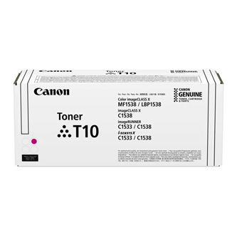 Obrazek Canon T10 4564C001 originální tonerová kazeta, barva náplně purpurová, výtěžnost cartridge 10000 stran