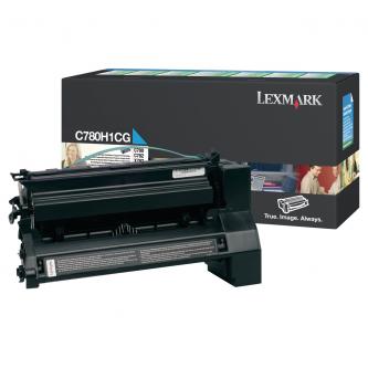 Obrazek Lexmark C780H1CG originální tonerová kazeta, barva náplně azurová, výtěžnost cartridge 10000 stran