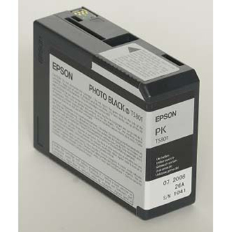 Obrazek Epson T580 C13T580100 originální inkoustová kazeta, barva náplně černá